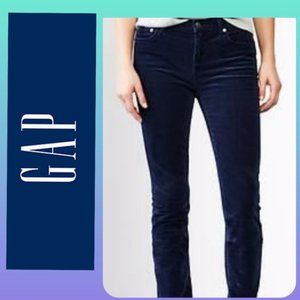 NWT GAP 1969 True Skinny Cords Corduroy Navy Blue Size: 30R